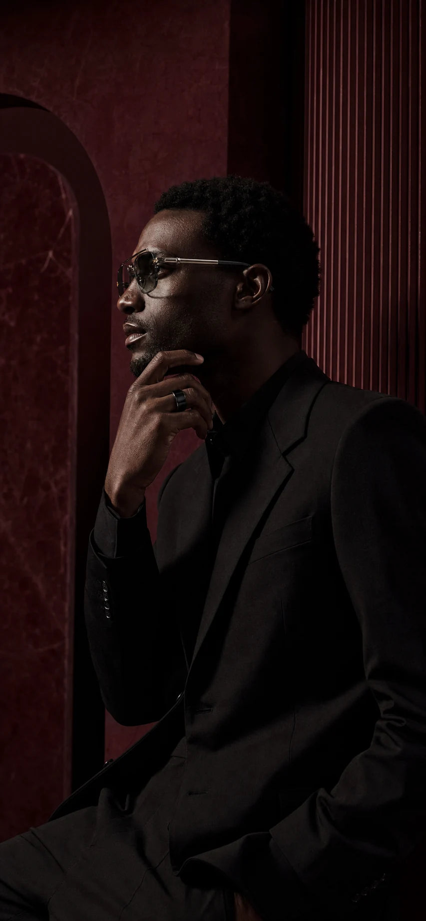 Novawear smart glasses at night