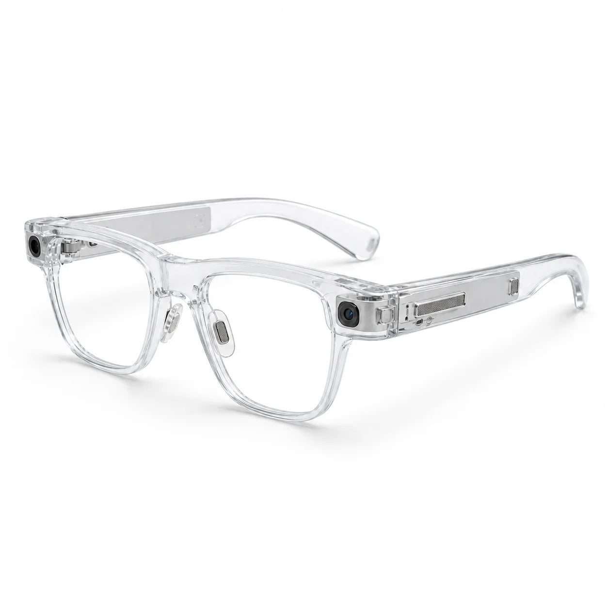 Clear smart glasses